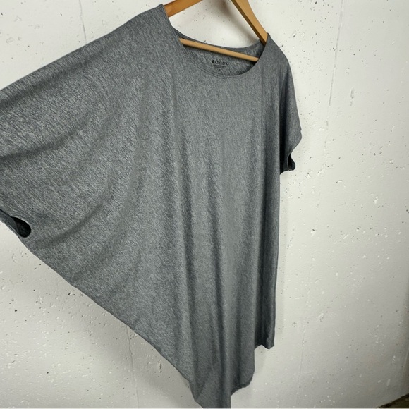 Athleta Women’s size Small Sunlover Hilo UPF Gray Asymmetrical Kaftan Dress - Picture 5 of 10